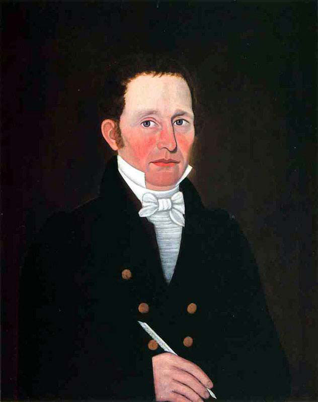 Portrait of John Cox of Bridgeton-Maine